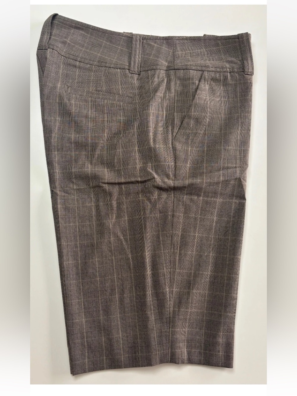 Michael Kors Brown Glen Plaid Bermuda Shorts - size 10